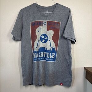 GRAND OLE OPRY NASHVILLE Official Music City USA Guitar Sportiqe T-Shirt XL